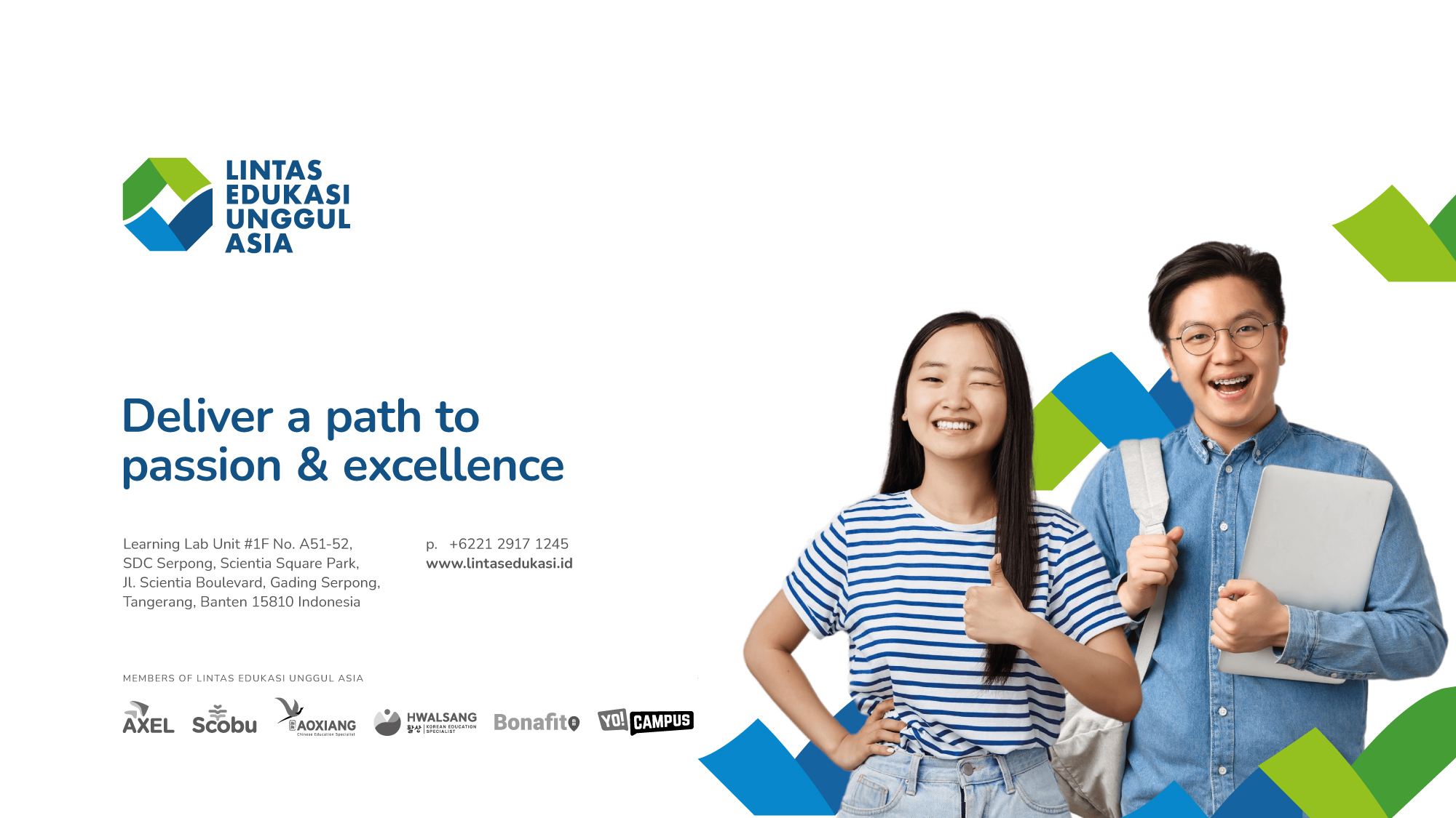 Lintas Edukasi Unggul Asia Background